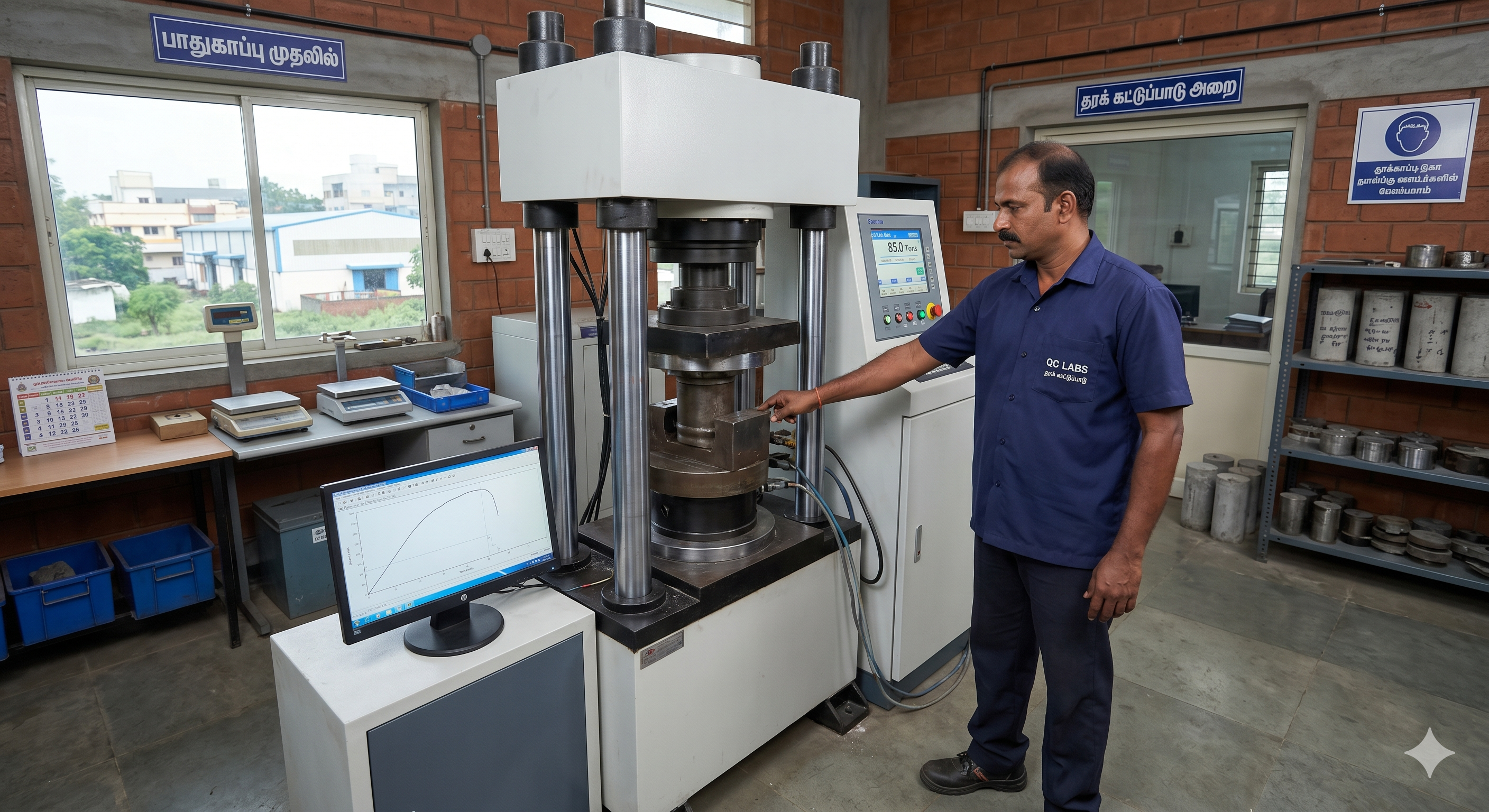 High Capacity Compression Testers